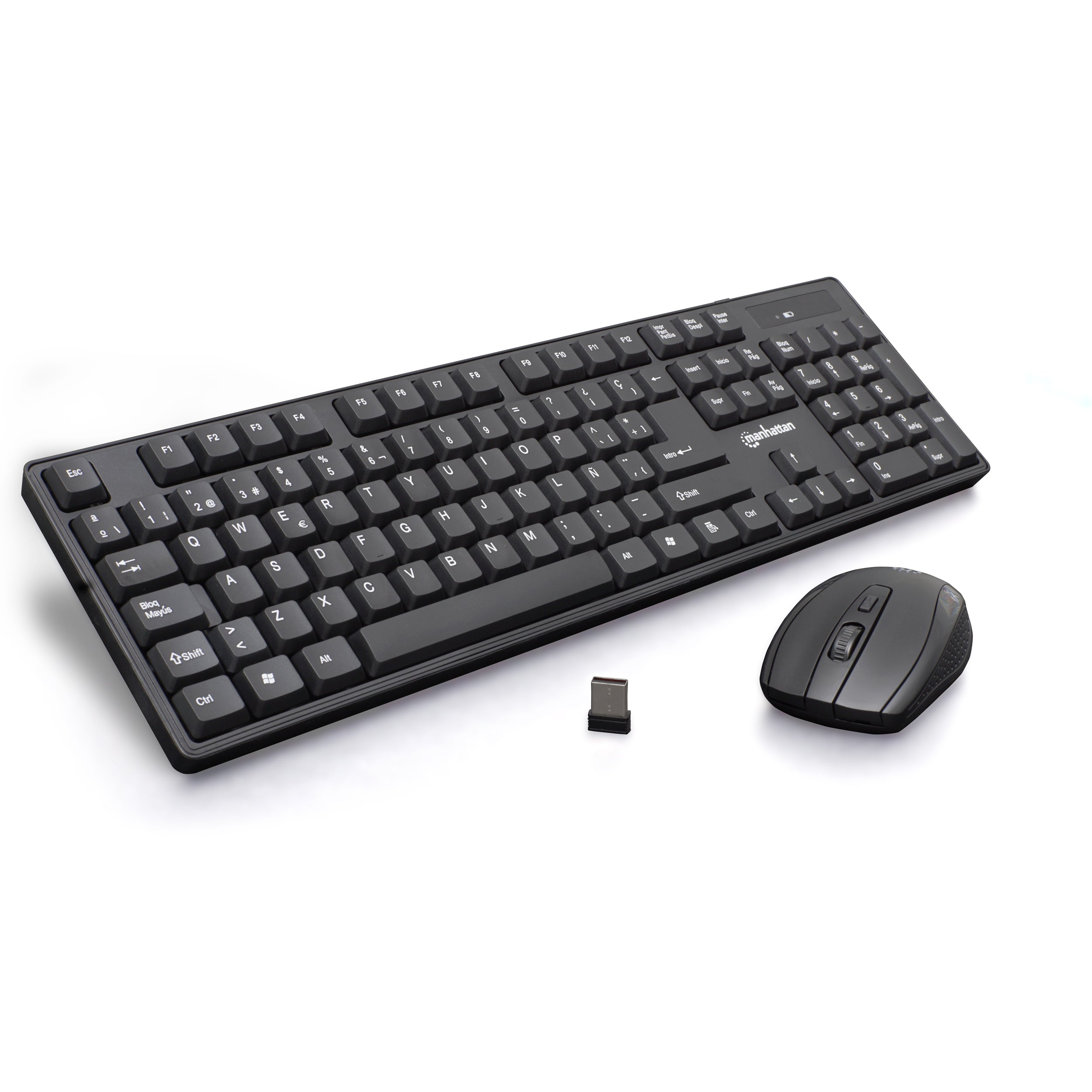 Wireless Keyboard and Optical Mouse Set (Teclado español)
