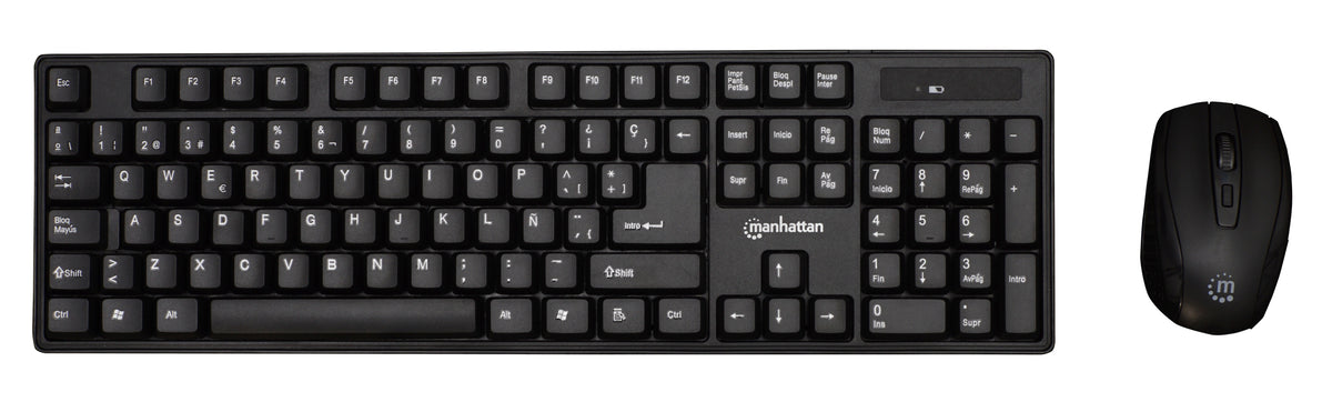 Wireless Keyboard and Optical Mouse Set (Teclado español)