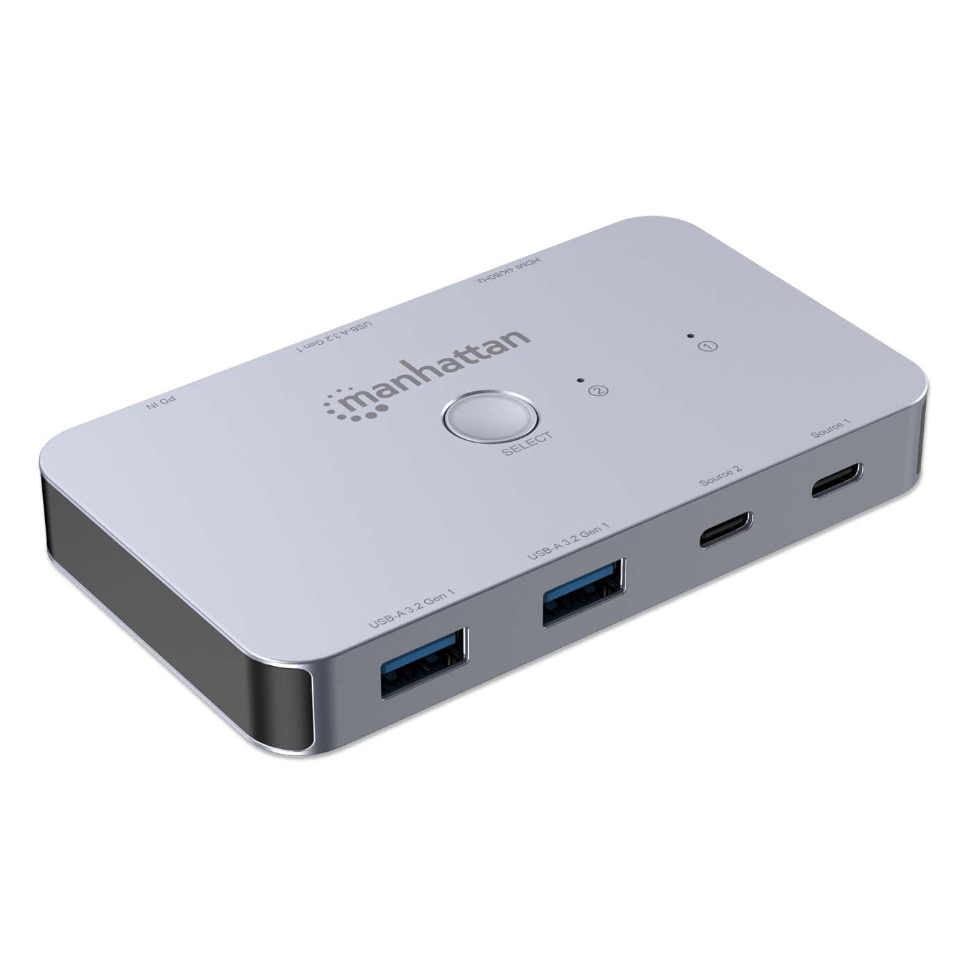 2-Port HDMI USB-C KVM Switch 4K@60Hz with Power Delivery Image 3