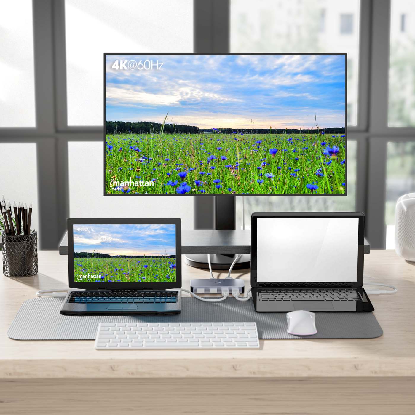 2-Port HDMI USB-C KVM Switch 4K@60Hz with Power Delivery Image 4