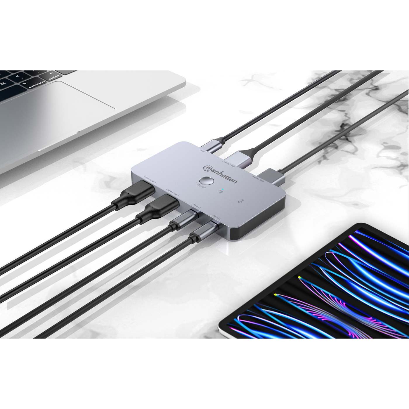 2-Port HDMI USB-C KVM Switch 4K@60Hz with Power Delivery Image 9