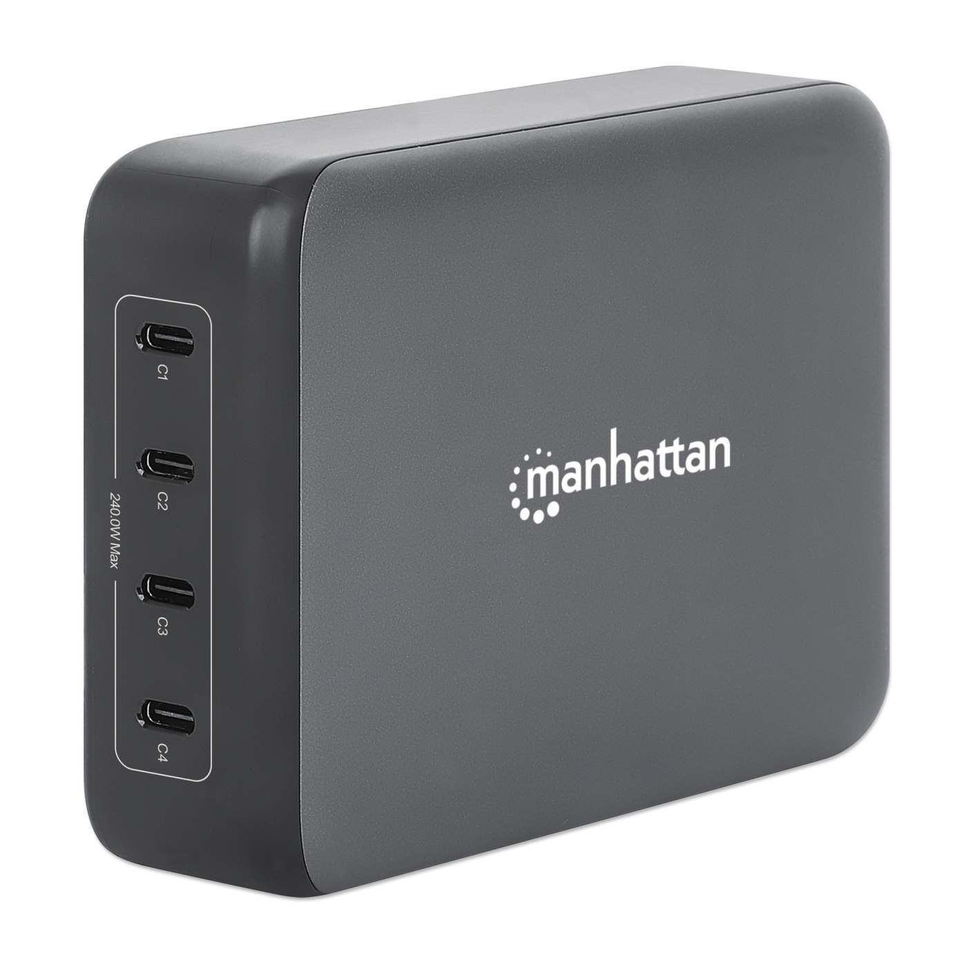 4-Port GaN USB Power Delivery Charging Station 240 W PD