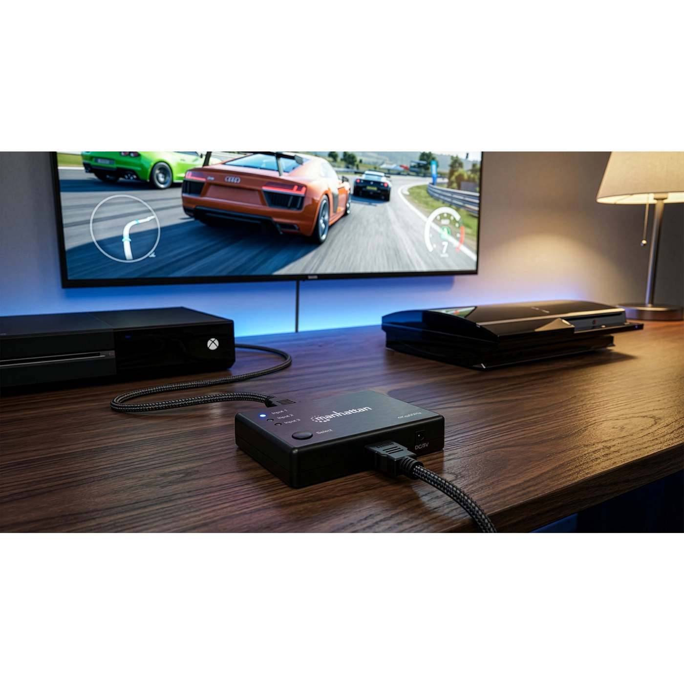 4K Compact 3-Port HDMI Switch Image 6