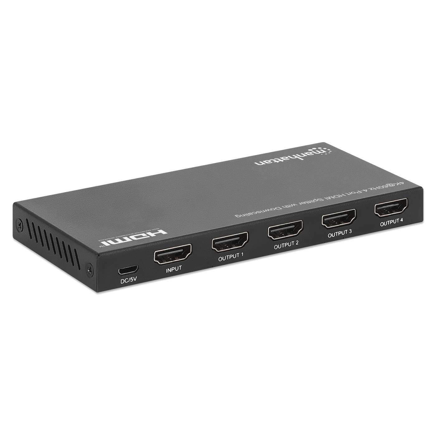4K@60Hz 4-Port HDMI Splitter with Downscaling Image 5