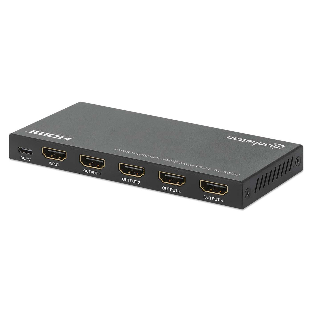 8K@60Hz 4-Port HDMI Splitter with Built-in Scaler Image 5