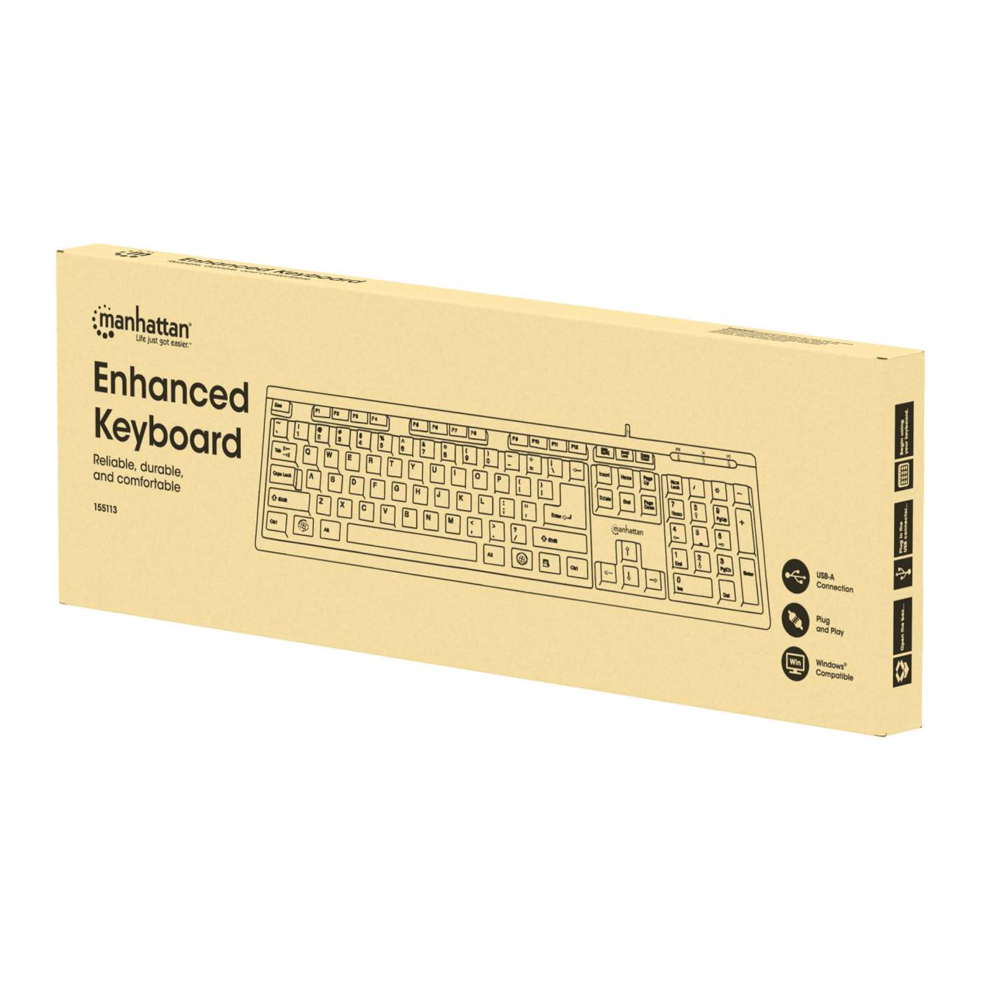 Enhanced USB Keyboard, Spanish layout Packaging Image 2