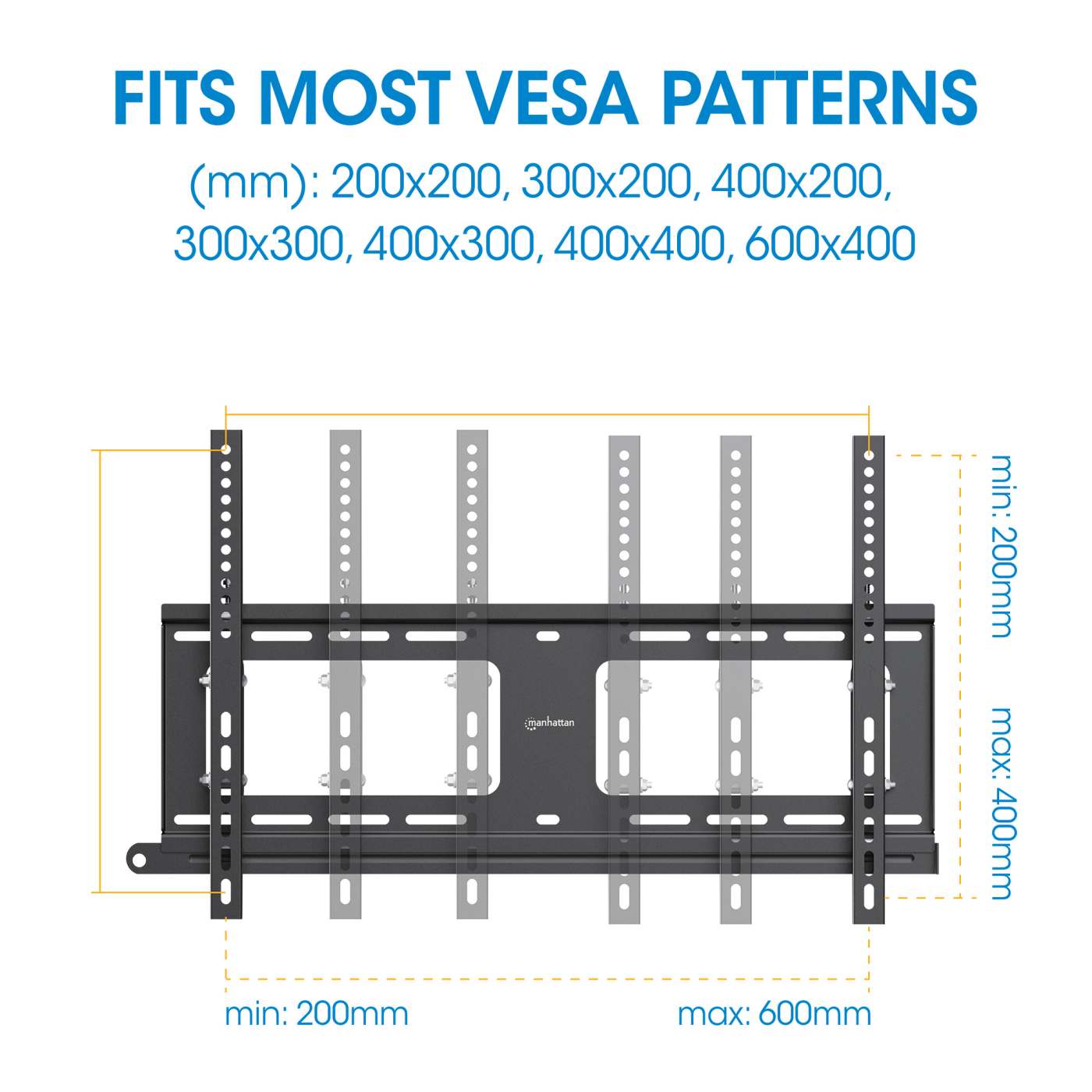 Outdoor Anti-Theft Tilting TV Wall Mount, for 37" to 86" Displays Image 9
