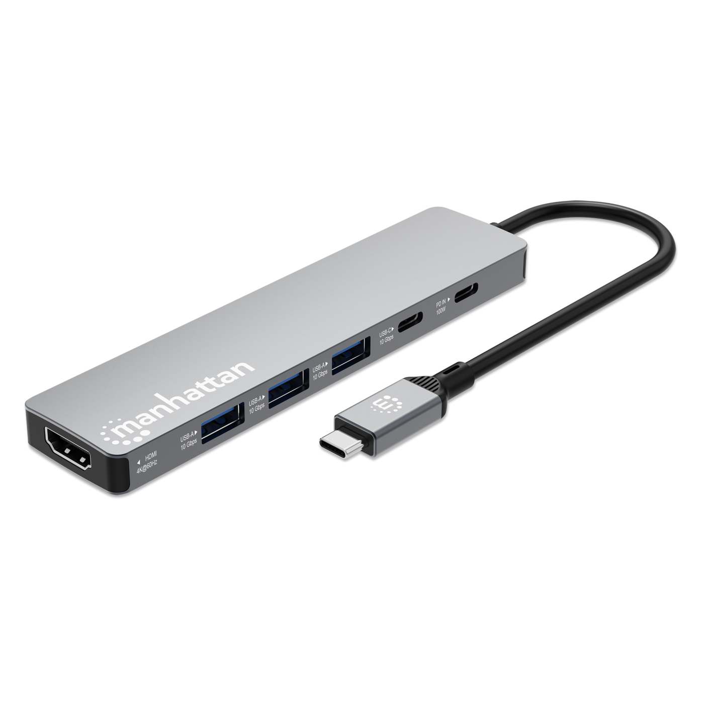 USB-C PD 6-in-1 HDMI 4K Docking Station / Multiport Hub Image 1