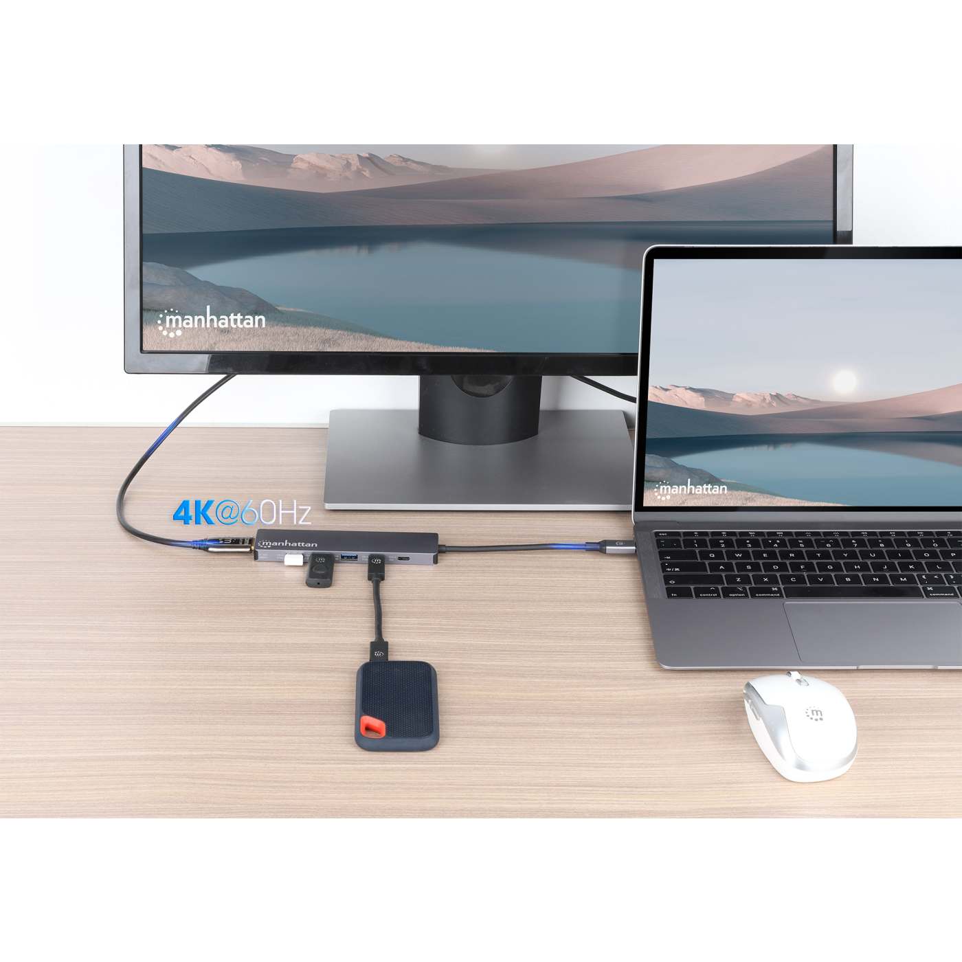 USB-C PD 6-in-1 HDMI 4K Docking Station / Multiport Hub Image 6