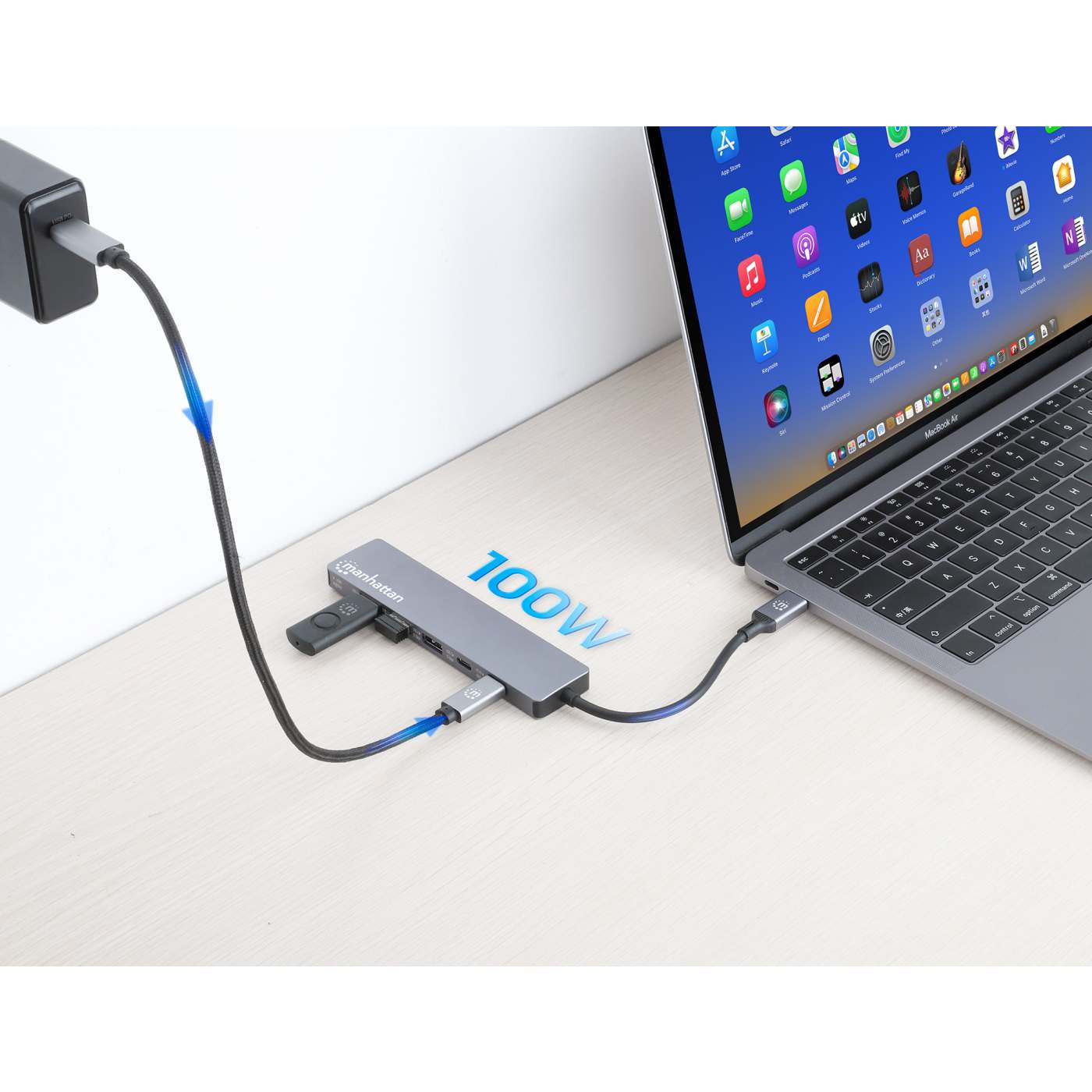 USB-C PD 6-in-1 HDMI 4K Docking Station / Multiport Hub Image 8