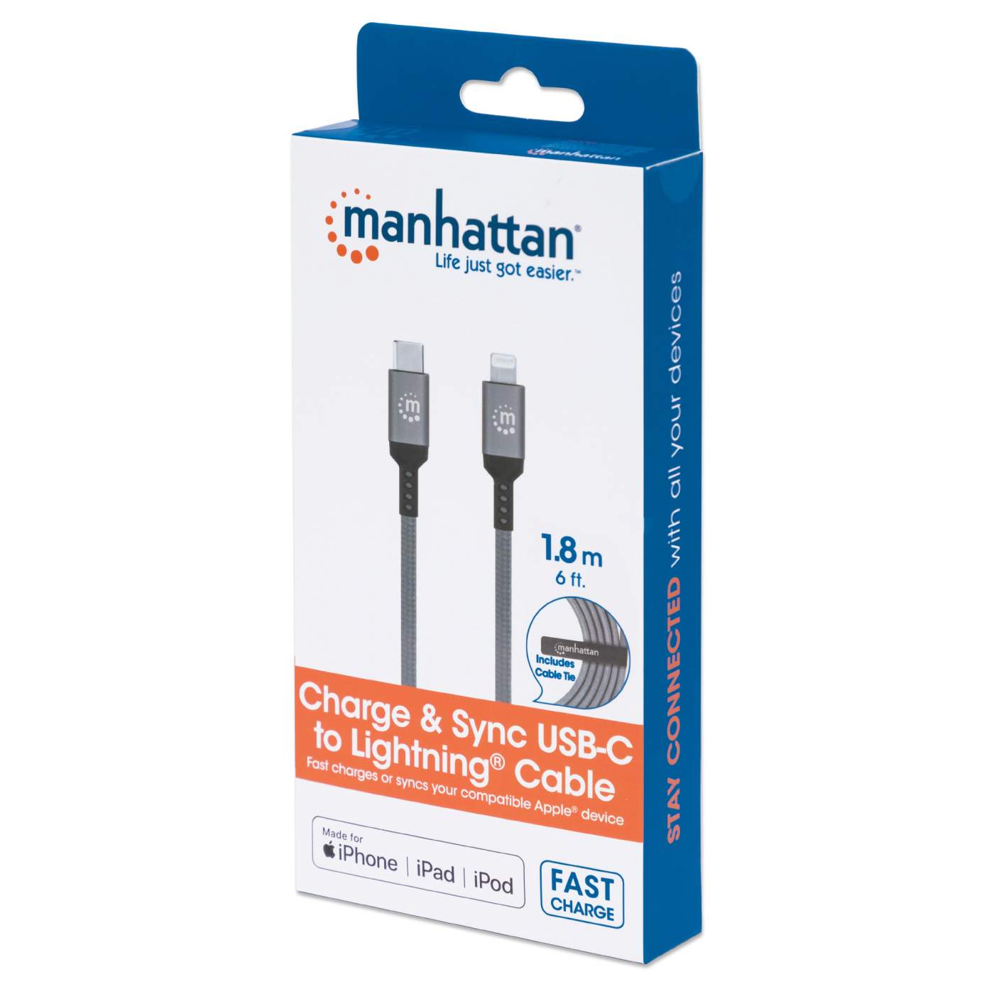 Charge & Sync USB-C to Lightning® Cable Packaging Image 2