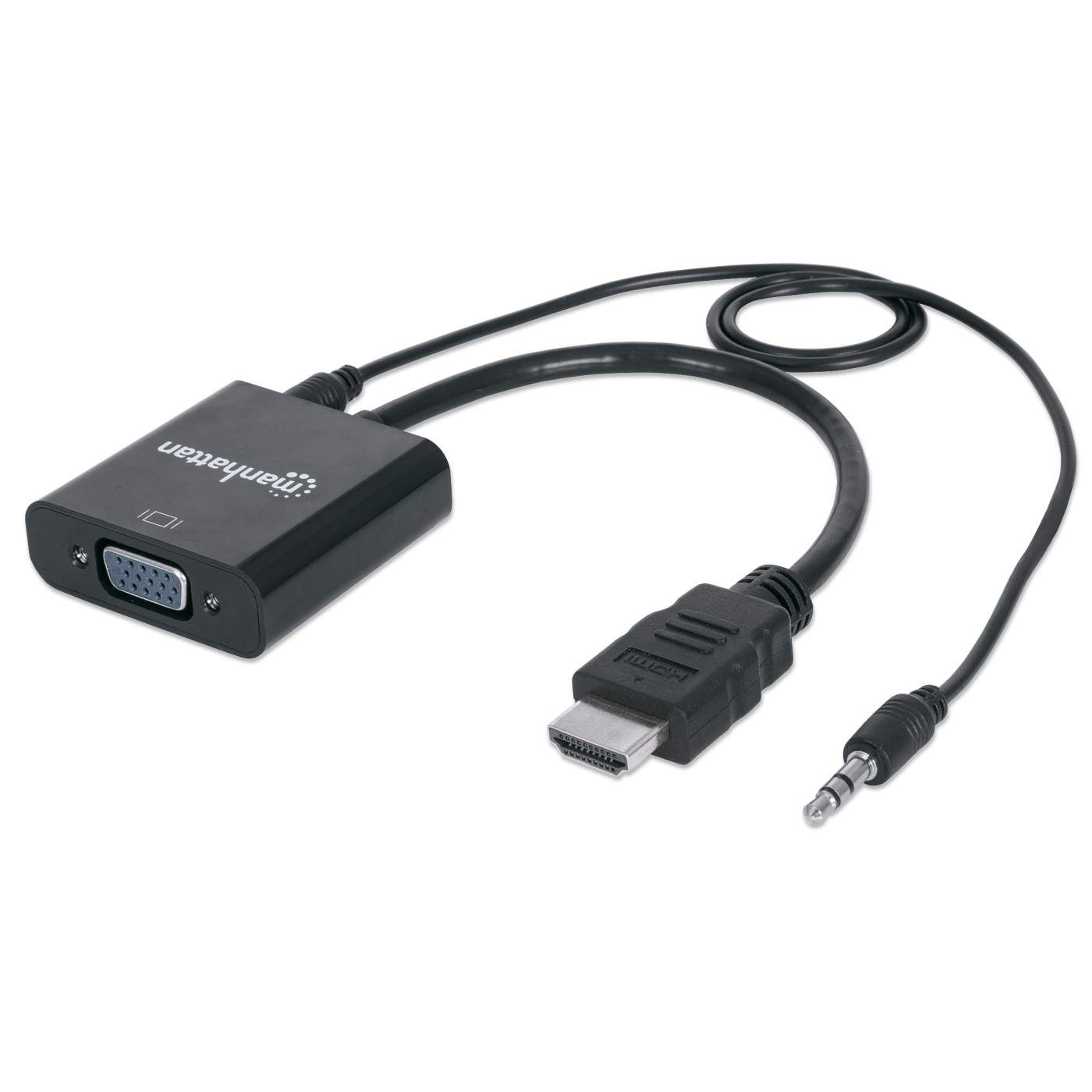 HDMI a VGA Adaptador video full HD 1080p Conversor