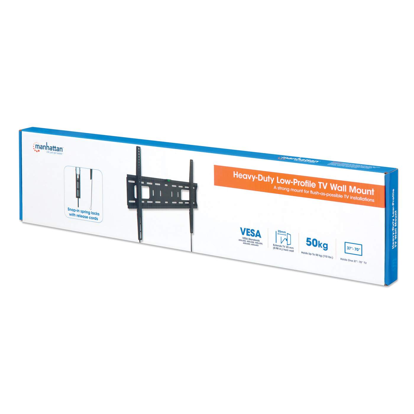 Heavy-Duty Low-Profile TV Wall Mount Packaging Image 2