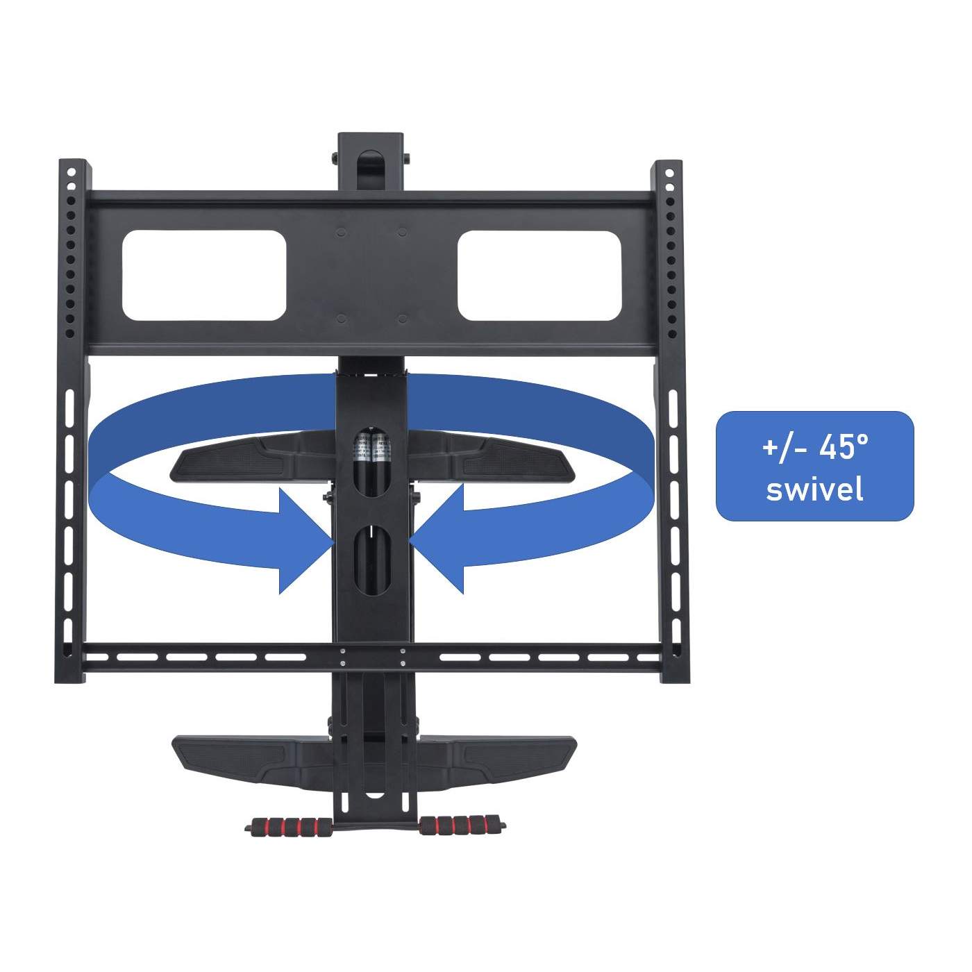 Heavy Duty Pull-Down Full Motion TV Wall Mount, fits 40-70 Inch TVs up to 77 lbs Image 2