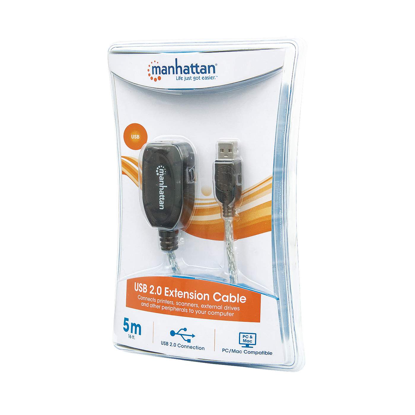 Hi-Speed USB 2.0 Active Extension Cable Packaging Image 2