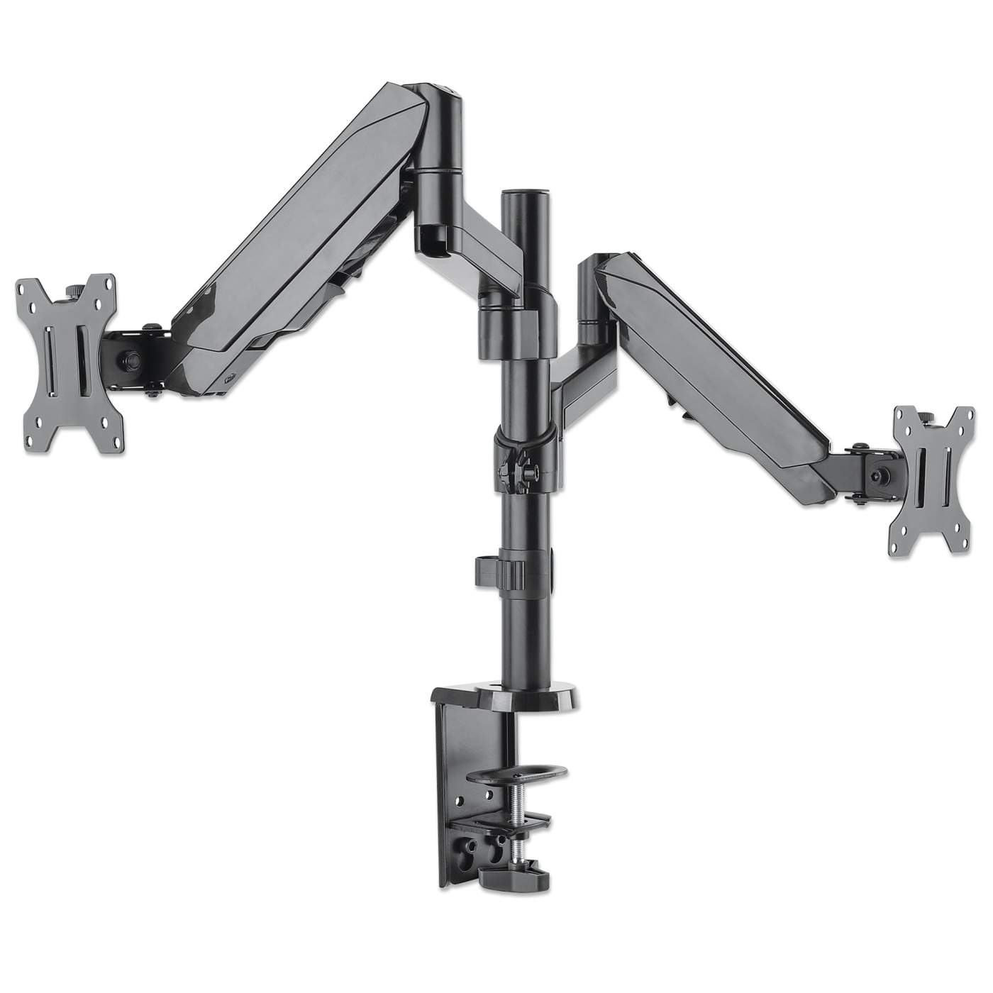 Universal Gas Spring Dual Monitor Mount Image 4