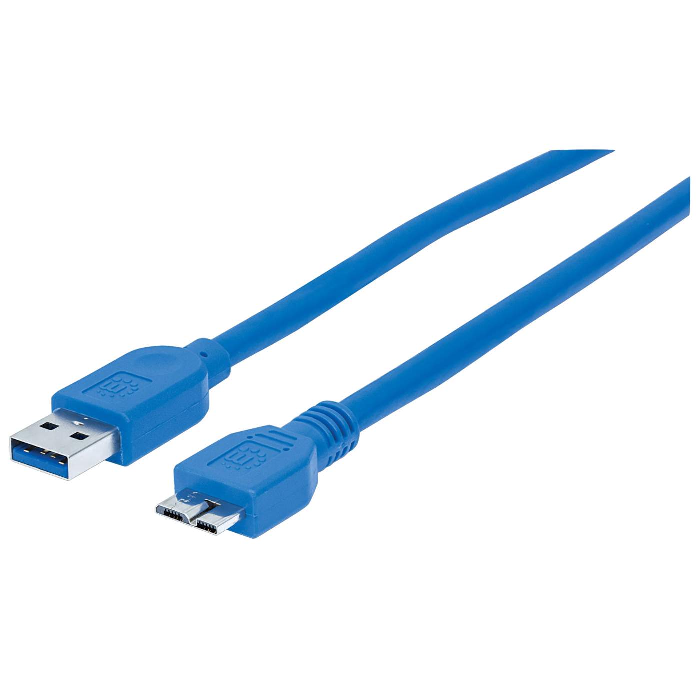 0.5m 1.5ft Black USB 3.0 Micro B Cable - USB 3.0 Cables