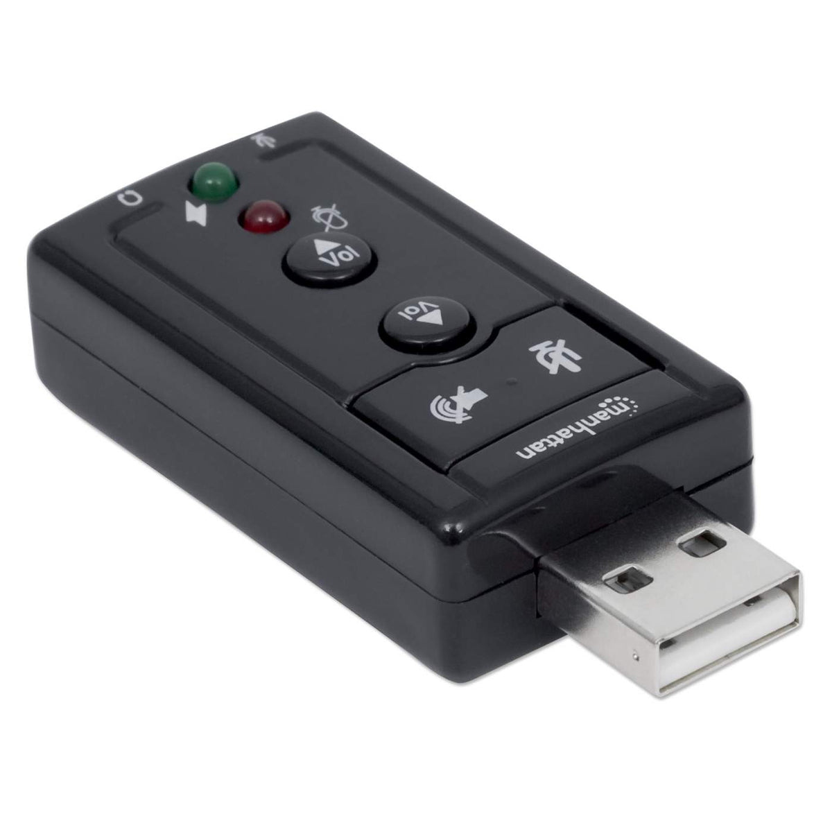 USB-A to 3.5 mm Adapter Volume Controls (152341)