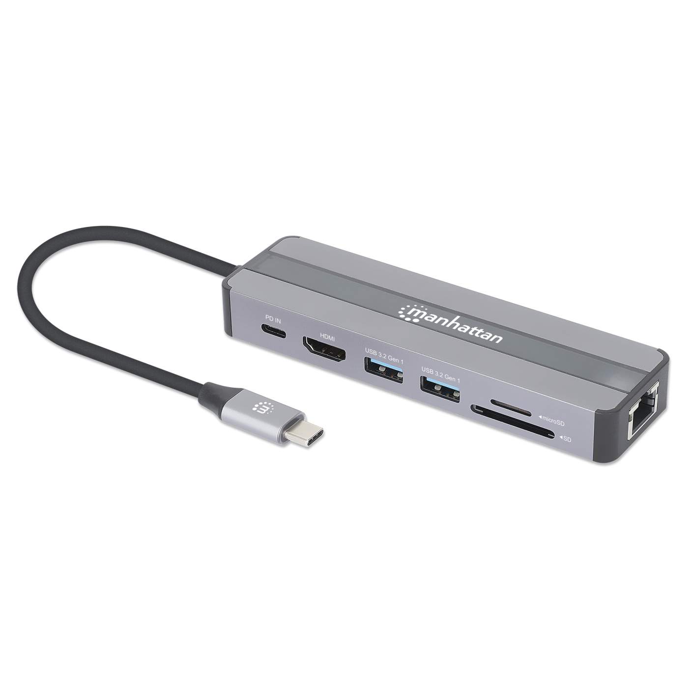USB-C 7-in-1 Docking Station w/ Power Delivery (153928)