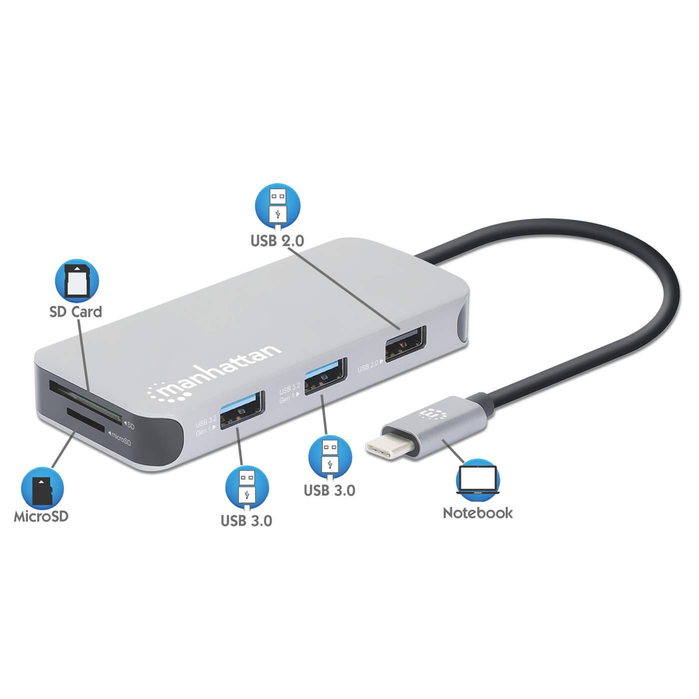 USB-C 8-in-1 Docking Station with Power Delivery Image 12