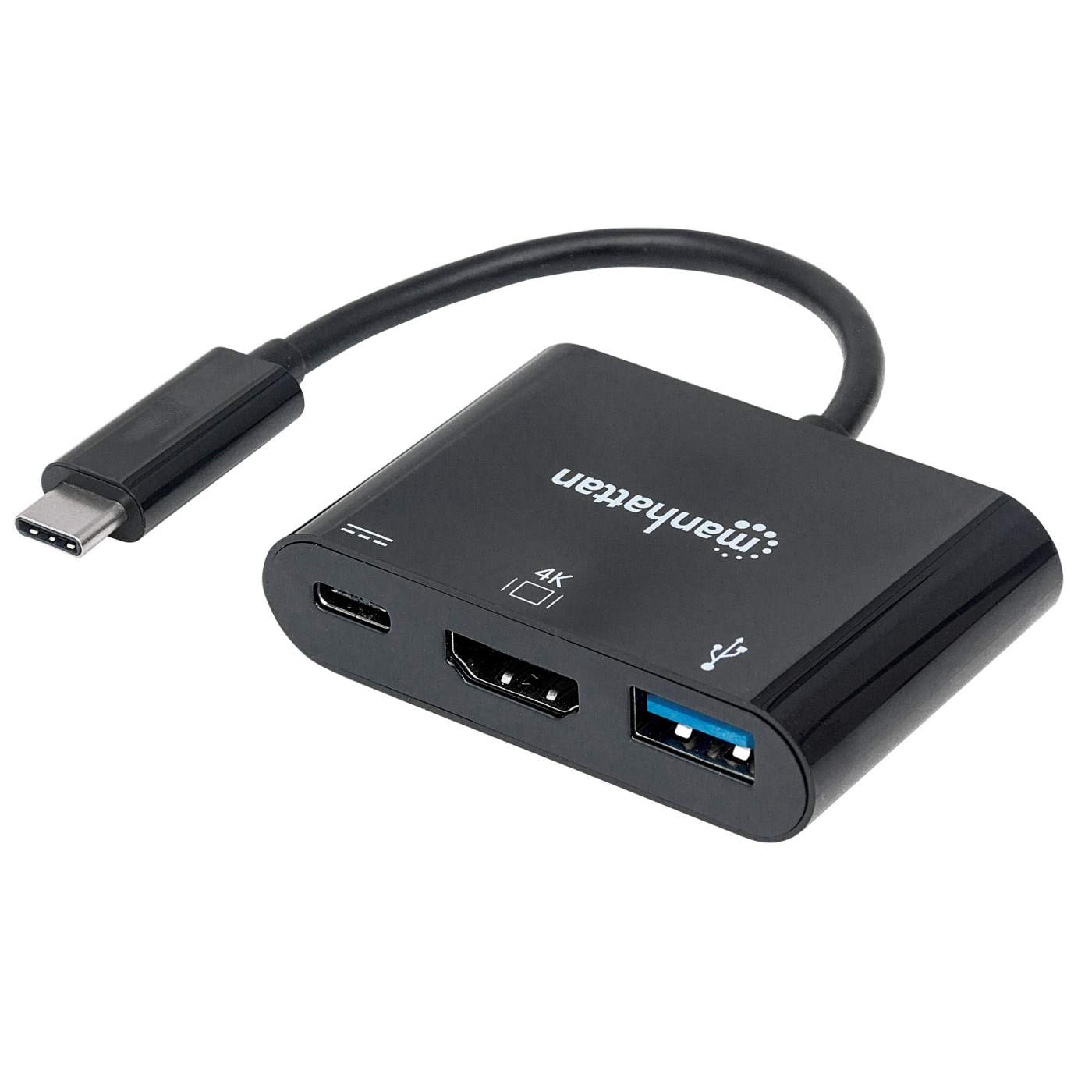 samtidig samling Forblive Manhattan USB-C HDMI Docking Converter (152037)