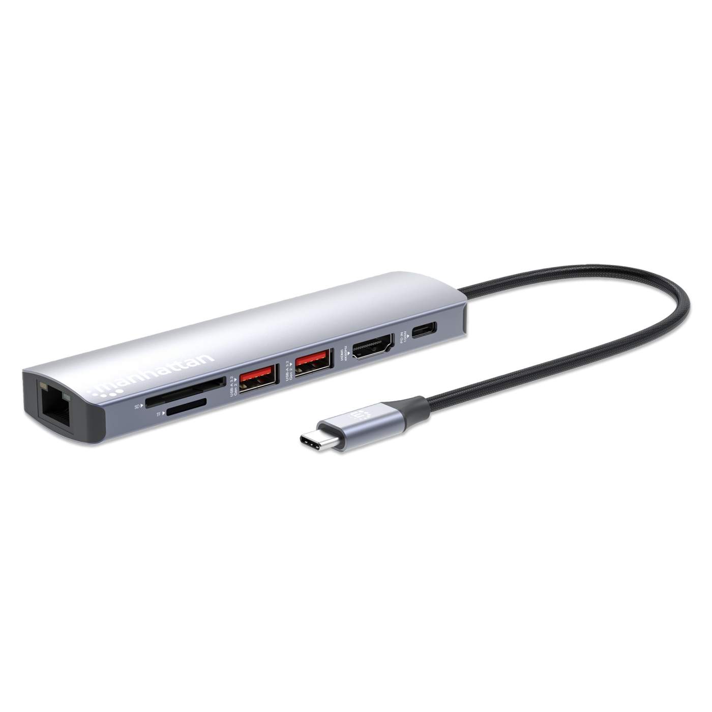 USB-C PD 7-in-1 4K Docking Station / Multiport Hub Image 1