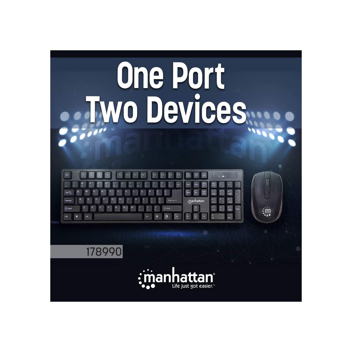 Wireless Keyboard and Optical Mouse Set Image 6