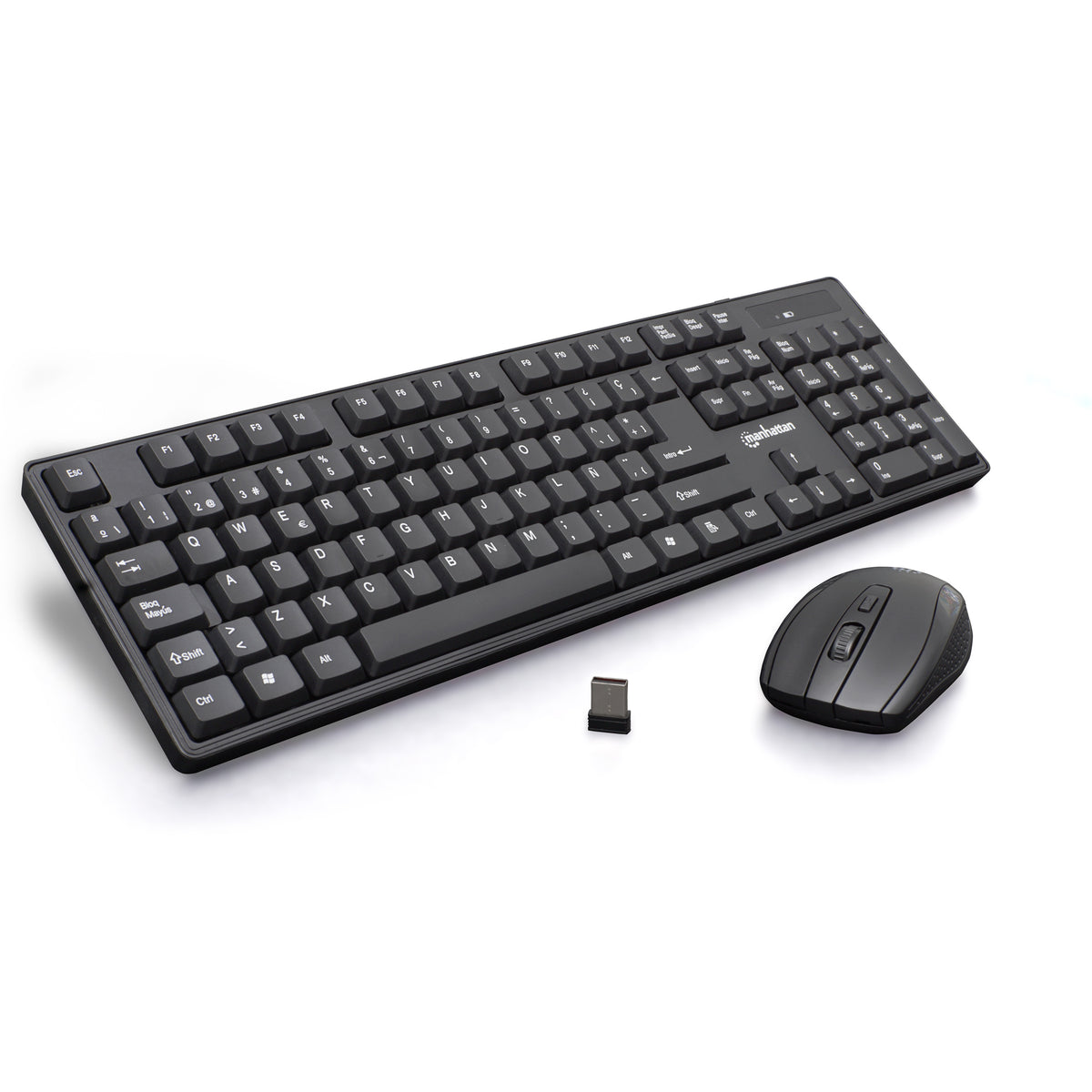 Wireless Keyboard and Optical Mouse Set - Spanish