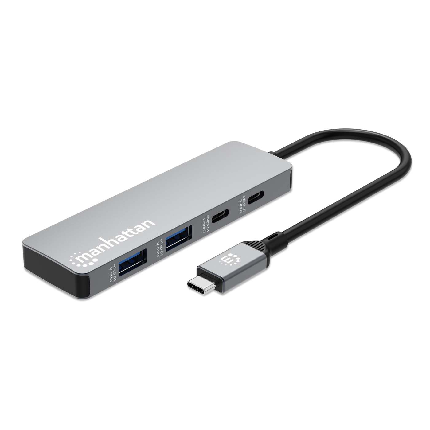 4-Port 10G USB-A / USB-C Combo Hub 2x2 Image 1