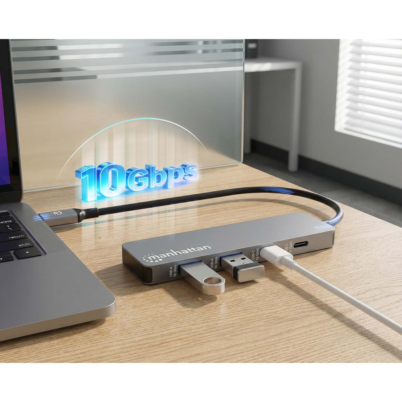 4-Port 10G USB-A / USB-C Combo Hub 2x2 Image 8