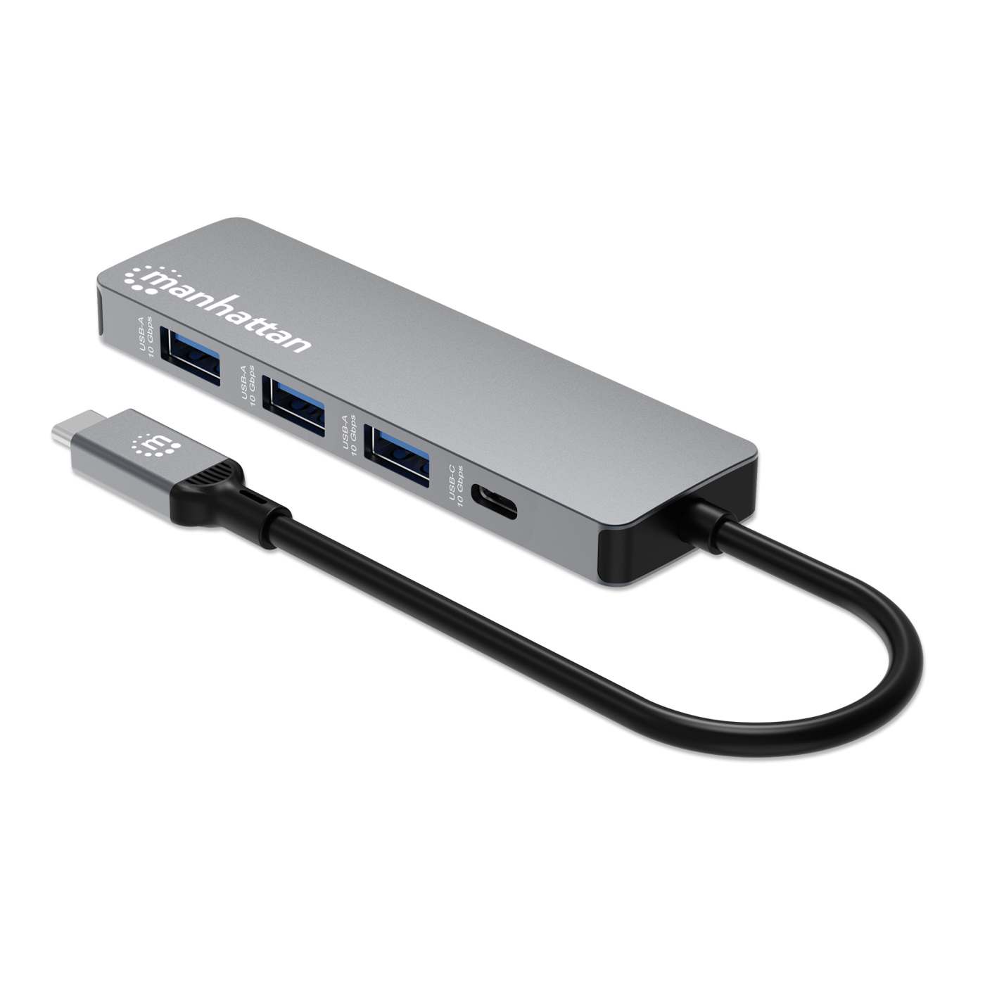 4-Port 10G USB-A / USB-C Combo Hub 3+1 Image 3