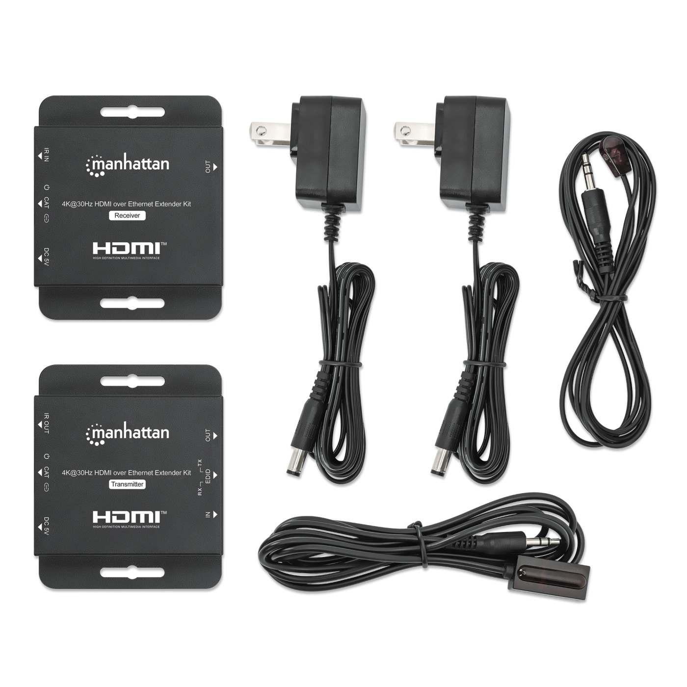 4K@30Hz HDMI over Ethernet Extender Kit 168373