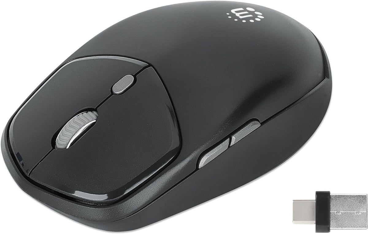 Compact Wireless Optical USB Mouse