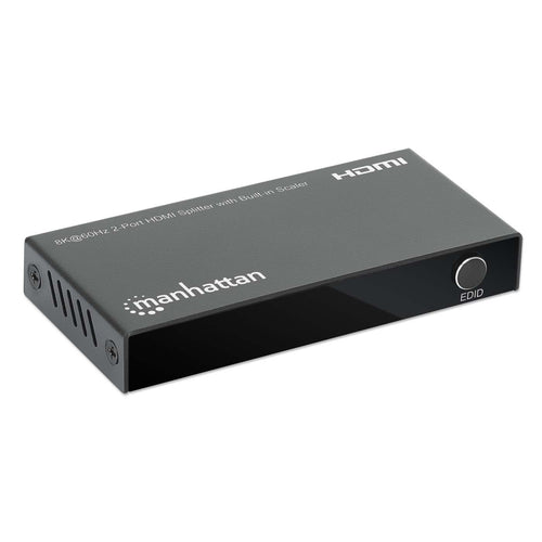 Manhattan 8K 2-Port HDMI Splitter with Built-in Scaler