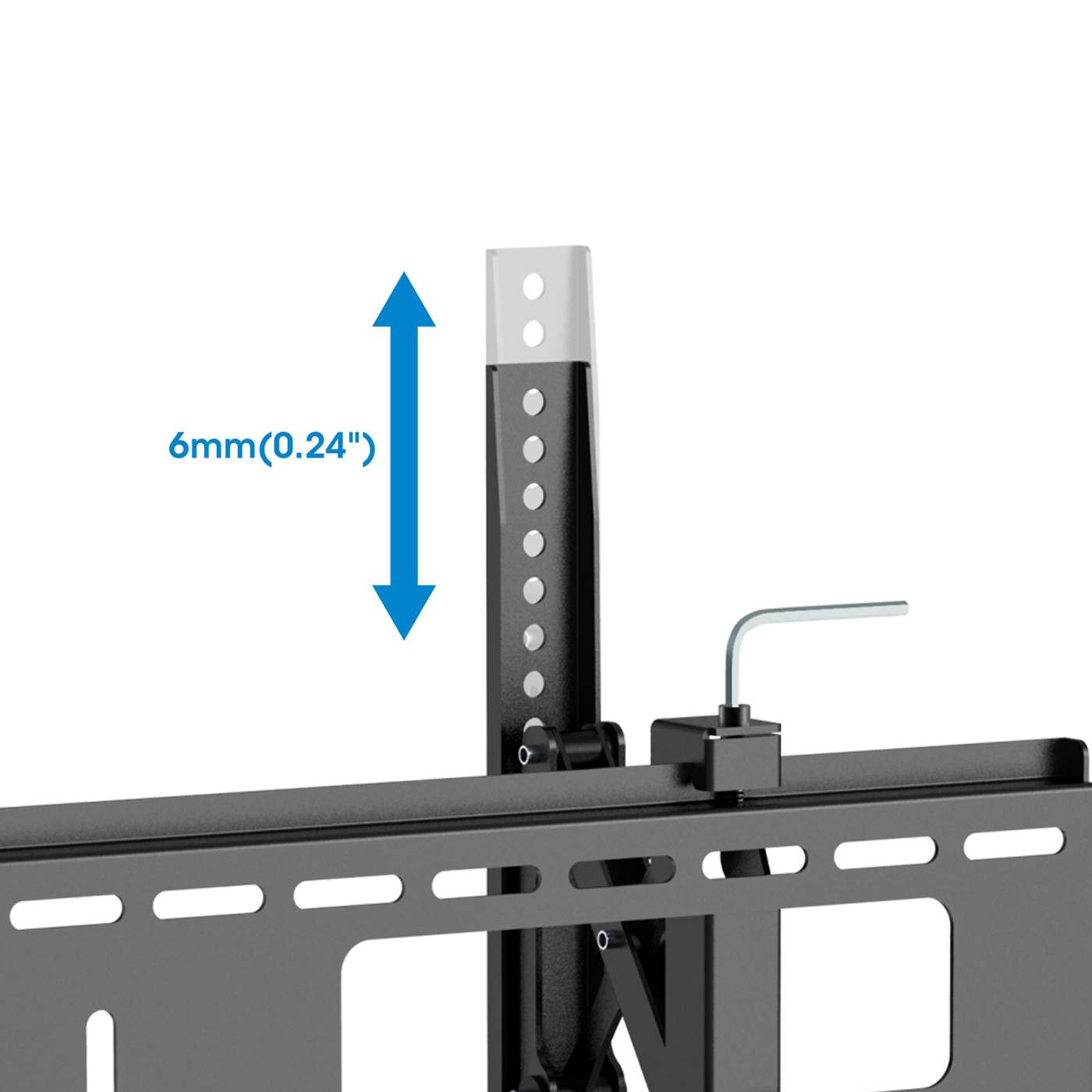 Anti-Theft Tilting TV Wall Mount with Extension Image 12