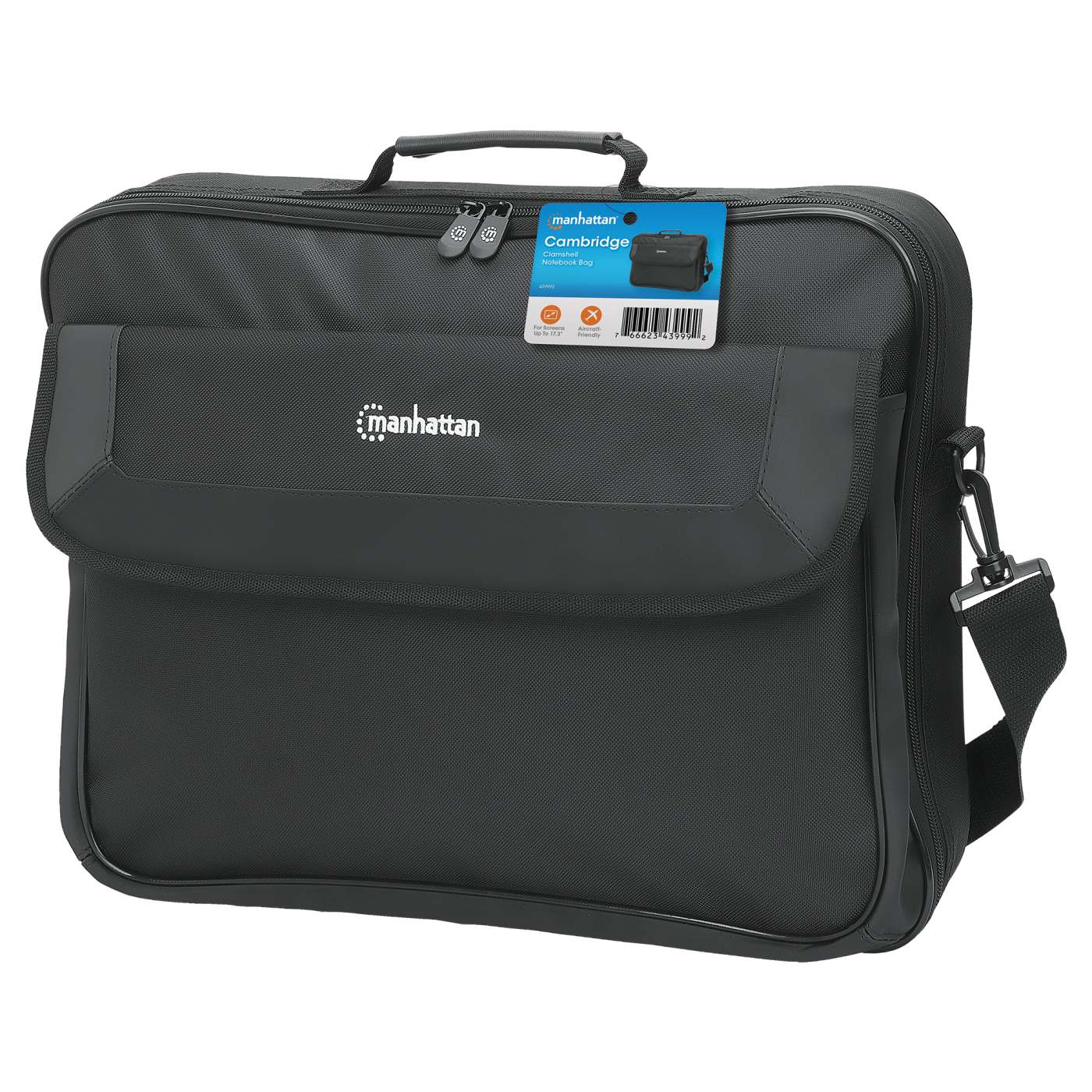 Cambridge Clamshell Laptop Bag 17.3