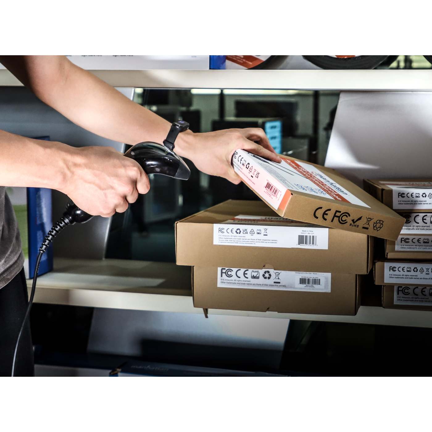 Manhattan Contact CCD Barcode Scanner (401517)