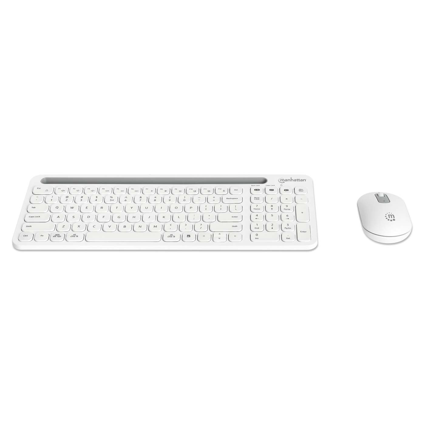 Dual-Mode Multipoint Wireless Keyboard and Mouse Combo Set Image 3