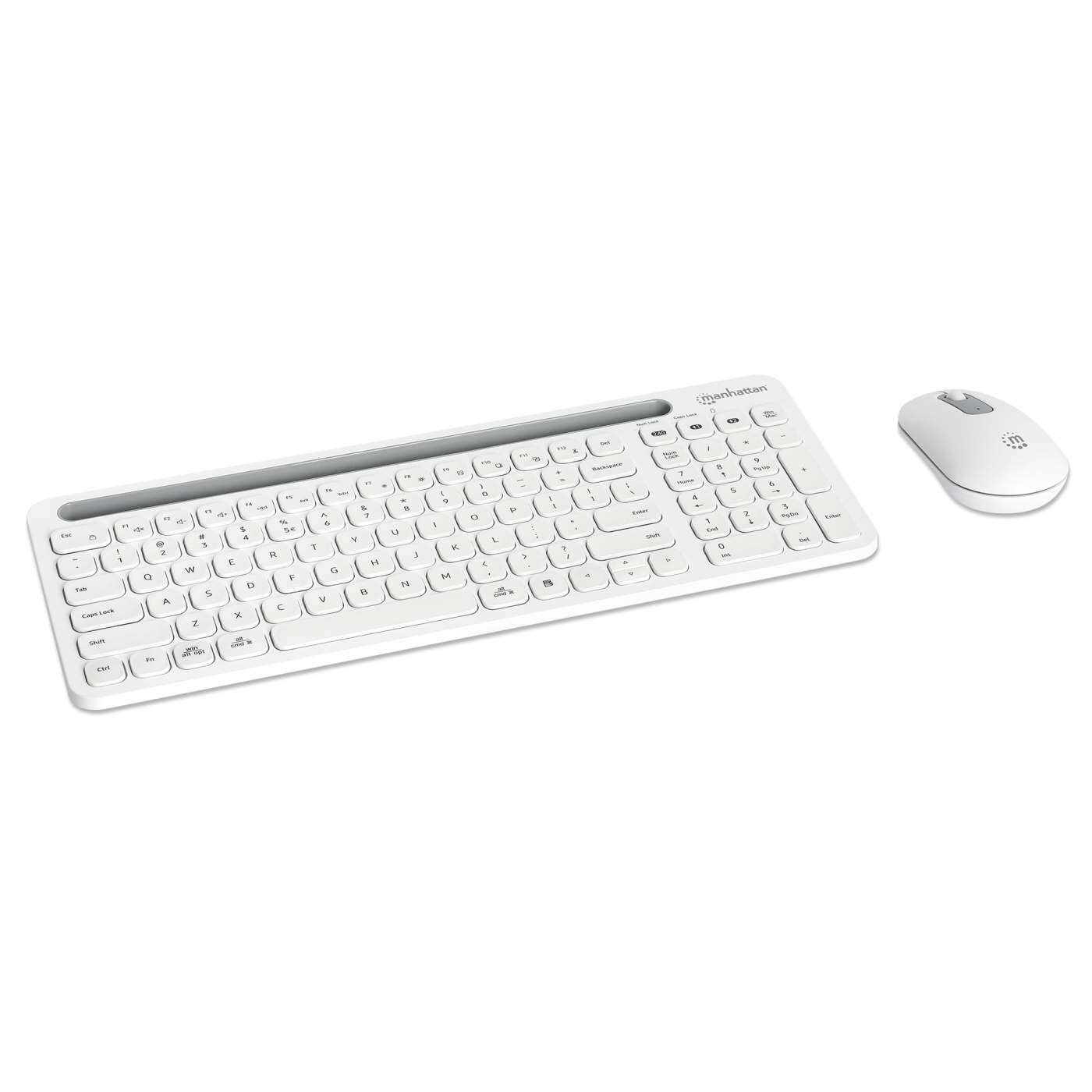 Dual-Mode Multipoint Wireless Keyboard & Mouse Combo Set