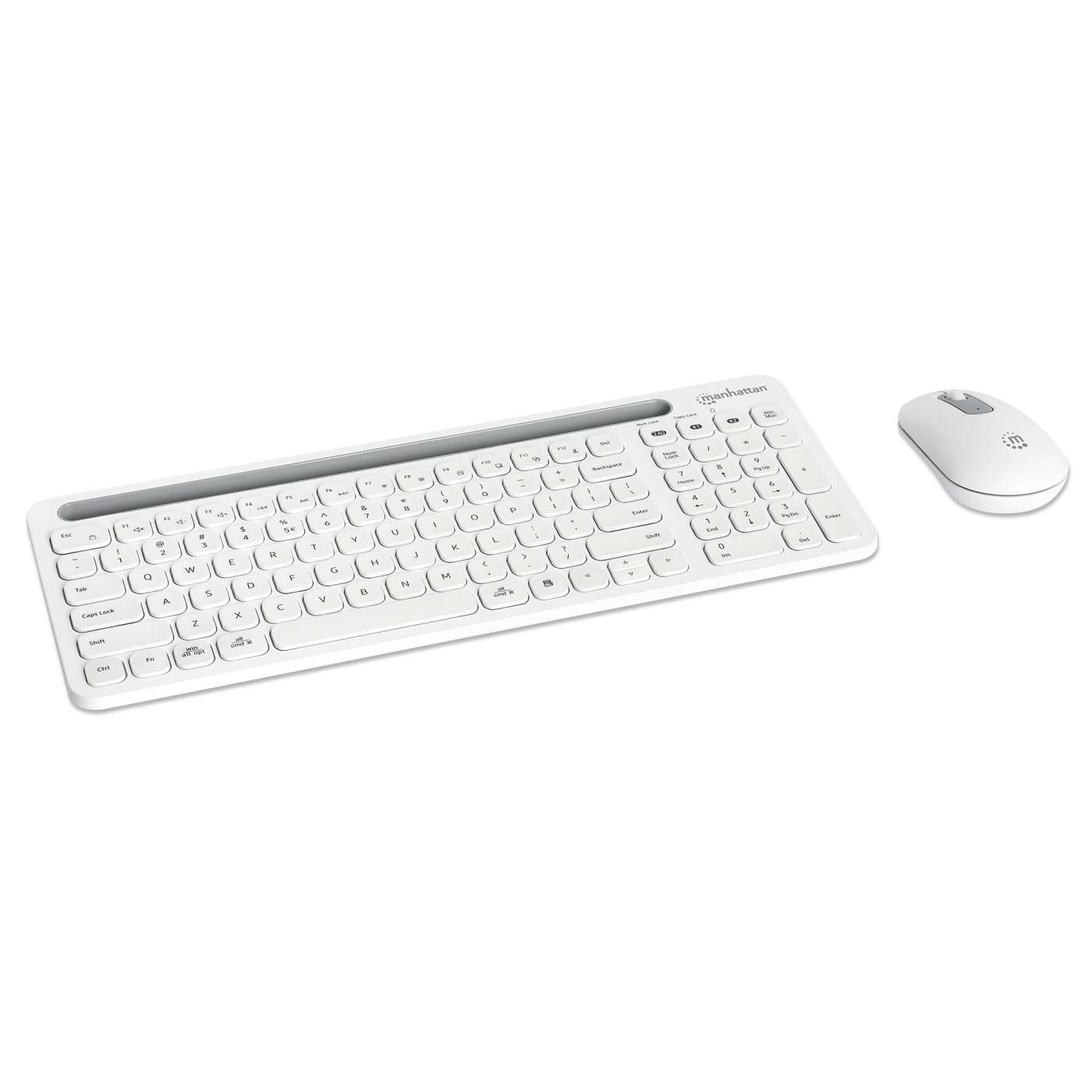 Dual-Mode Multipoint Wireless Keyboard and Mouse Combo Set Image 5