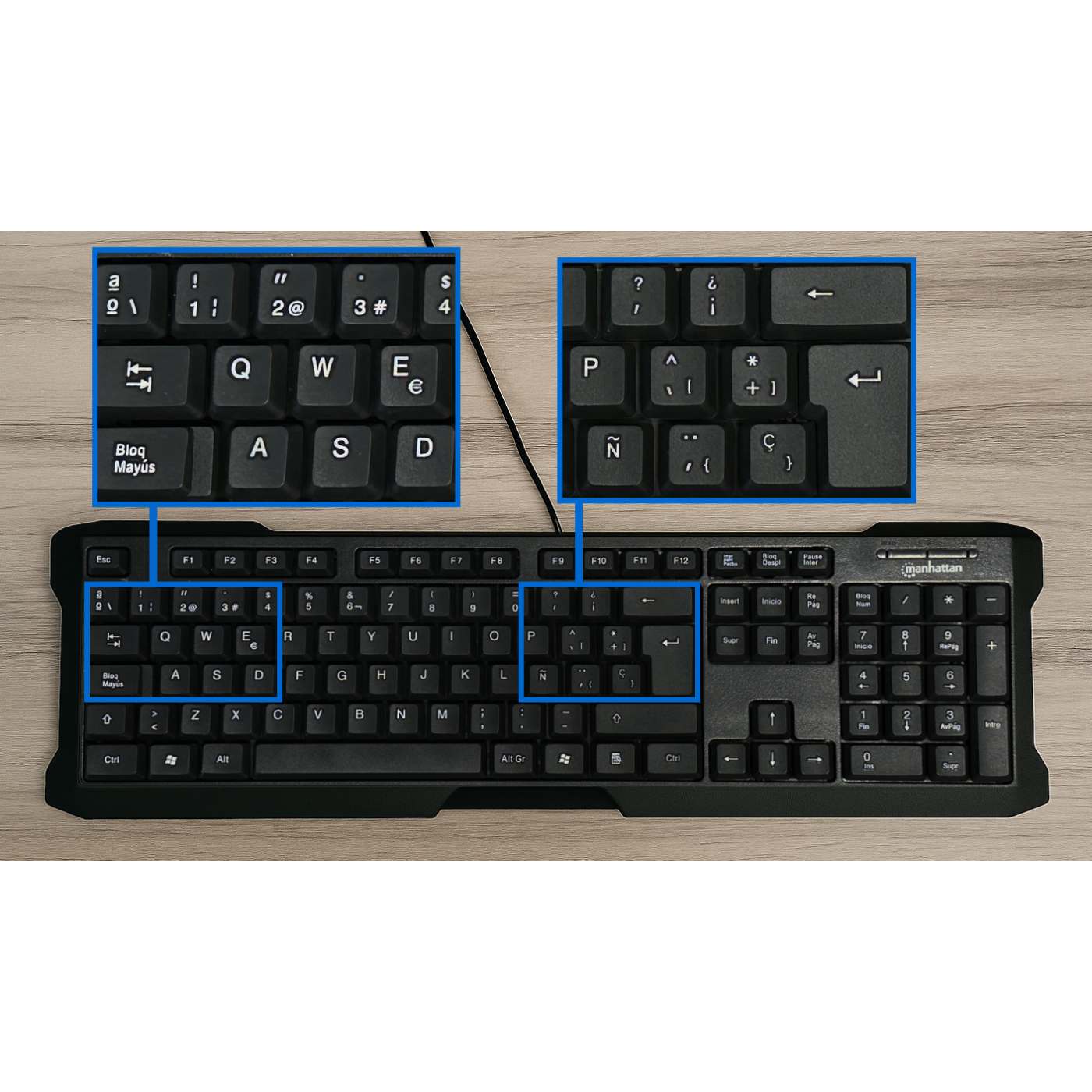 Enhanced USB Keyboard, Spanish layout 181242
