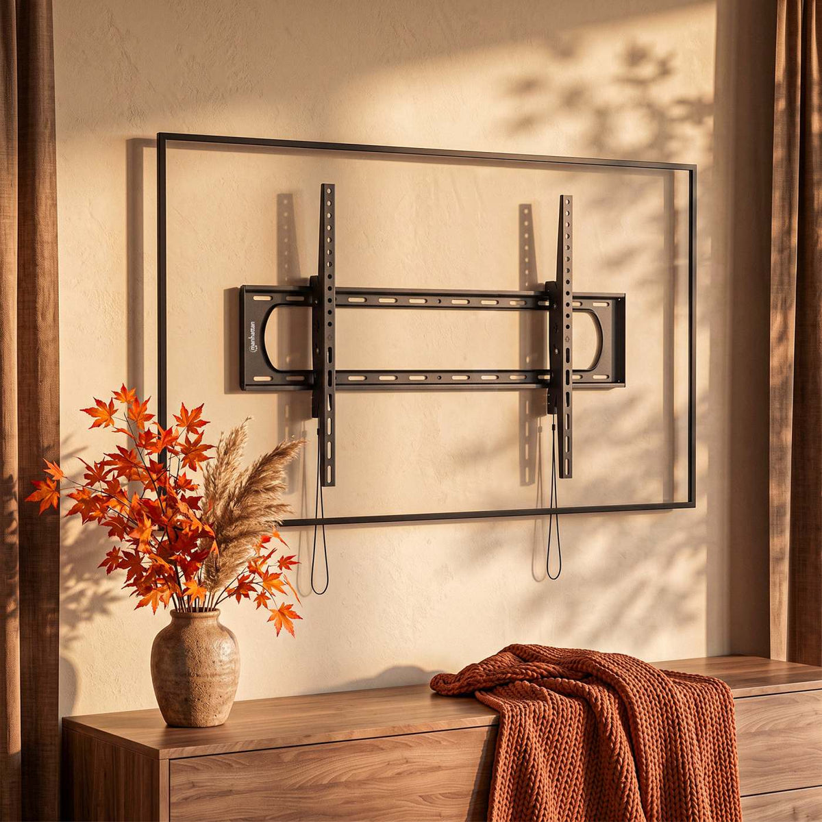 Heavy-Duty Large-Screen Tilting TV Wall Mount, for 60" to 120" Displays Image 14