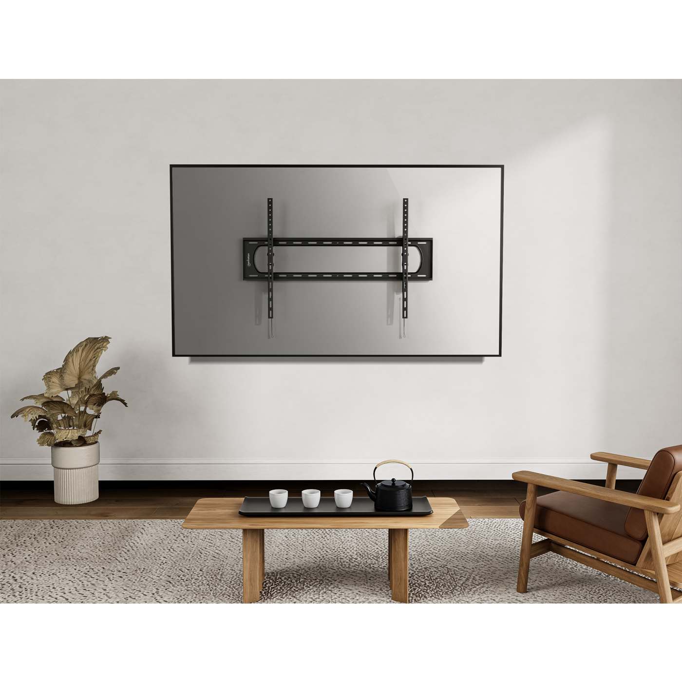 Heavy-Duty Large-Screen Tilting TV Wall Mount, for 60" to 120" Displays Image 10