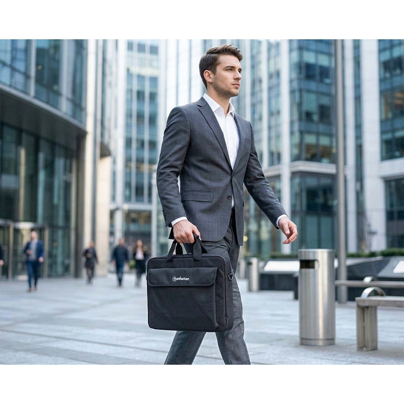 バッグ AQ7kP9 Manhattan London Laptop Briefcase 15.6