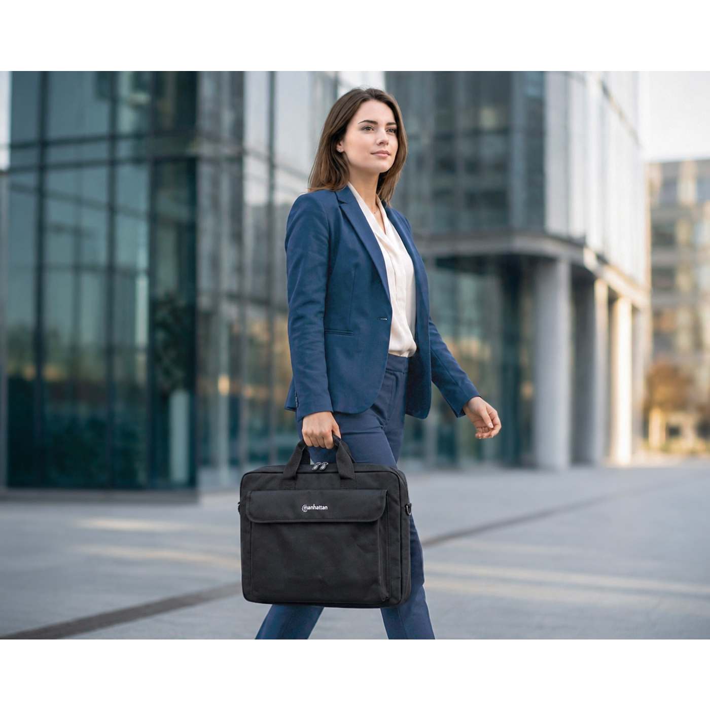 Manhattan London Laptop Briefcase 15.6