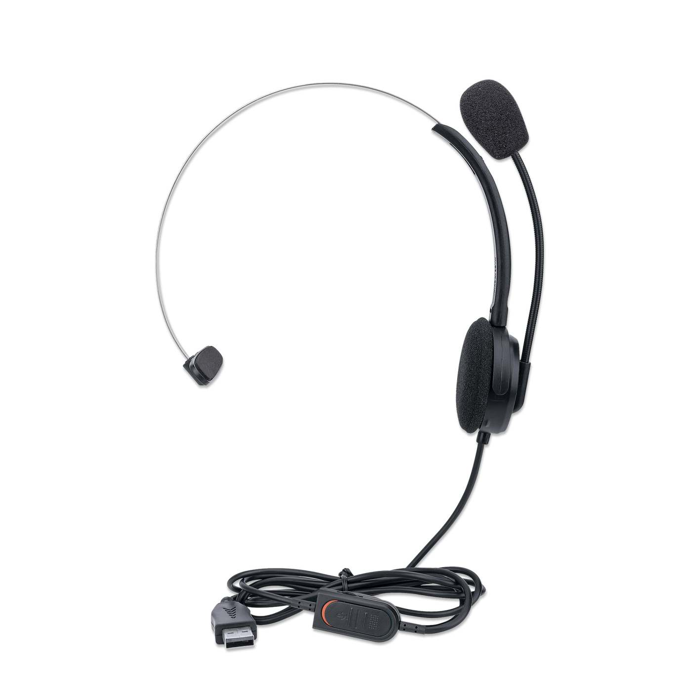 Manhattan Mono USB Headset (179867) | Manhattan