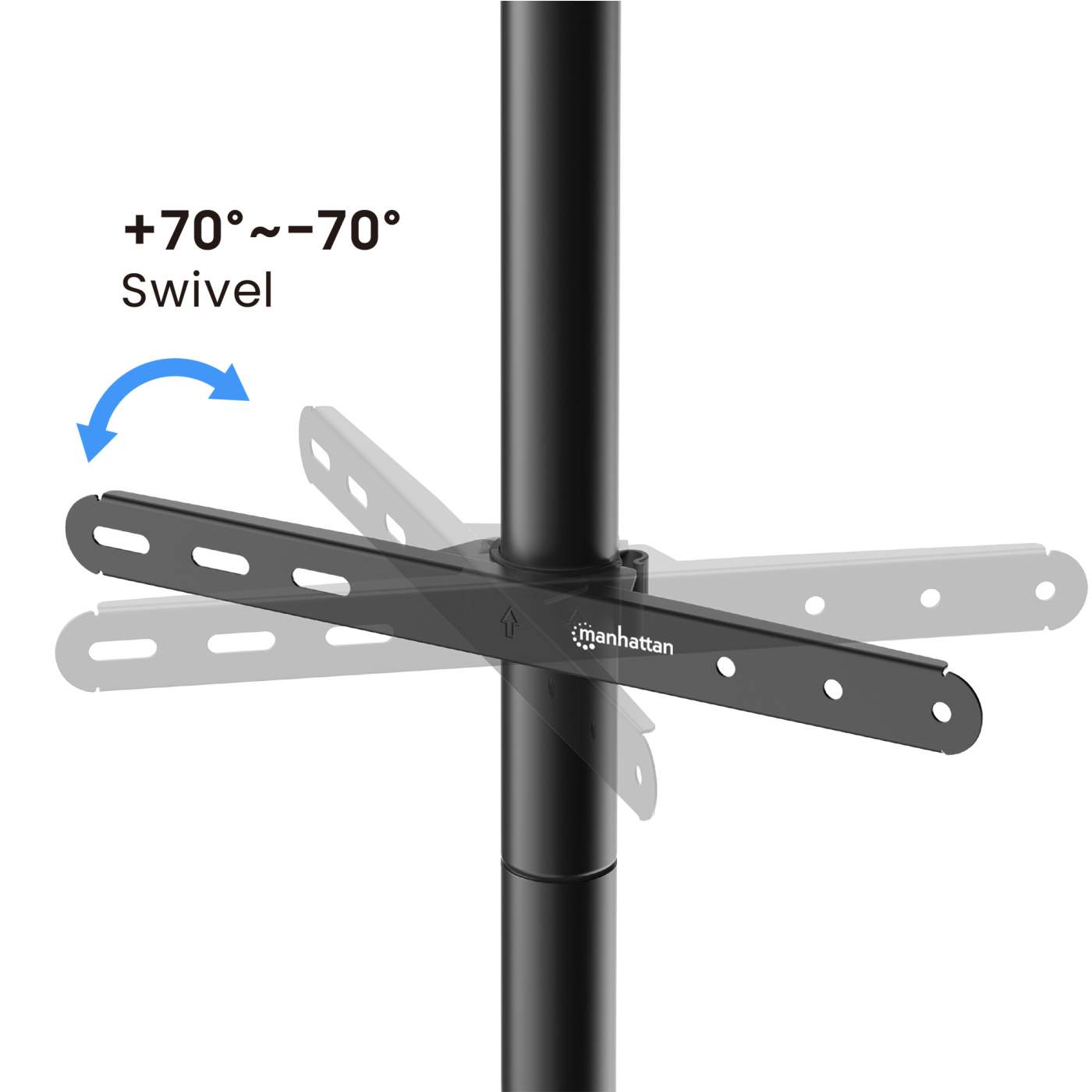Divine Force-T.V guide +Sir Ibu ‎12 Portable Height-Adjustable Swivel TV St& 462631