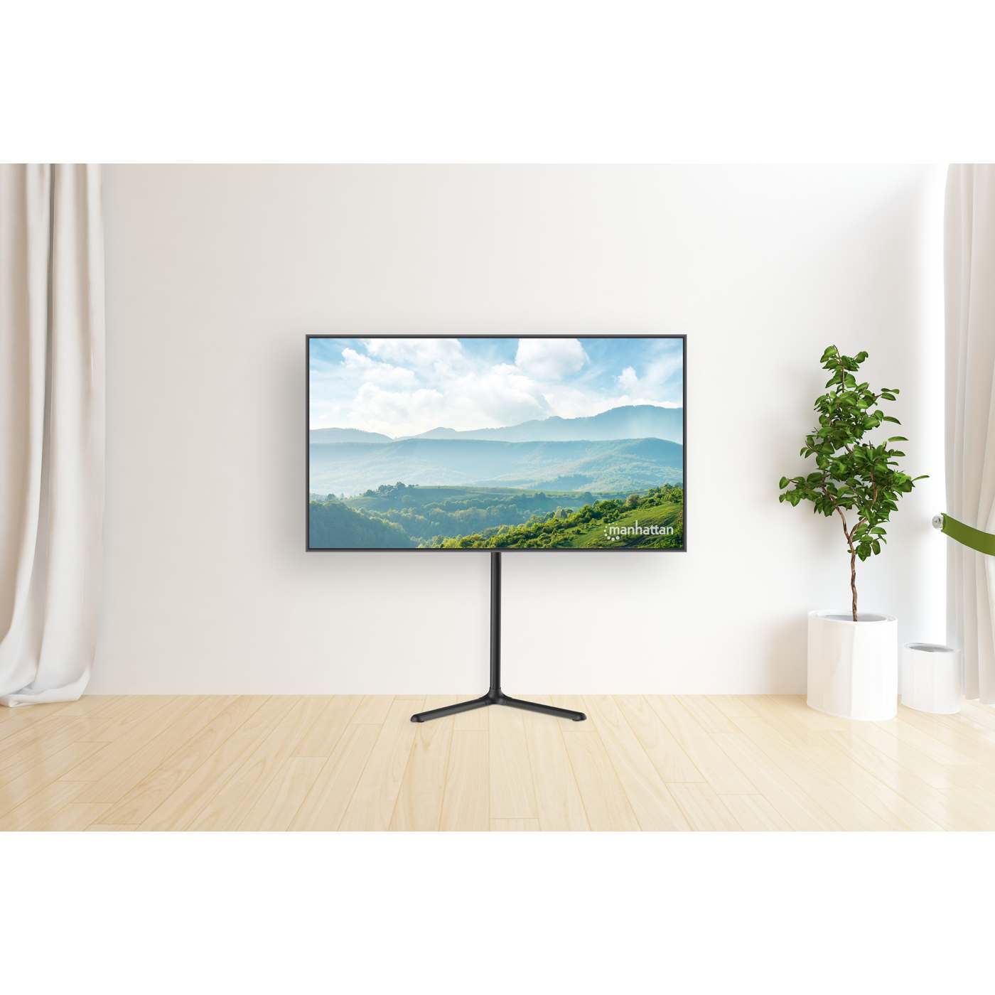 Divine Force-T.V guide +Sir Ibu ‎12 Portable Height-Adjustable Swivel TV St& 462631