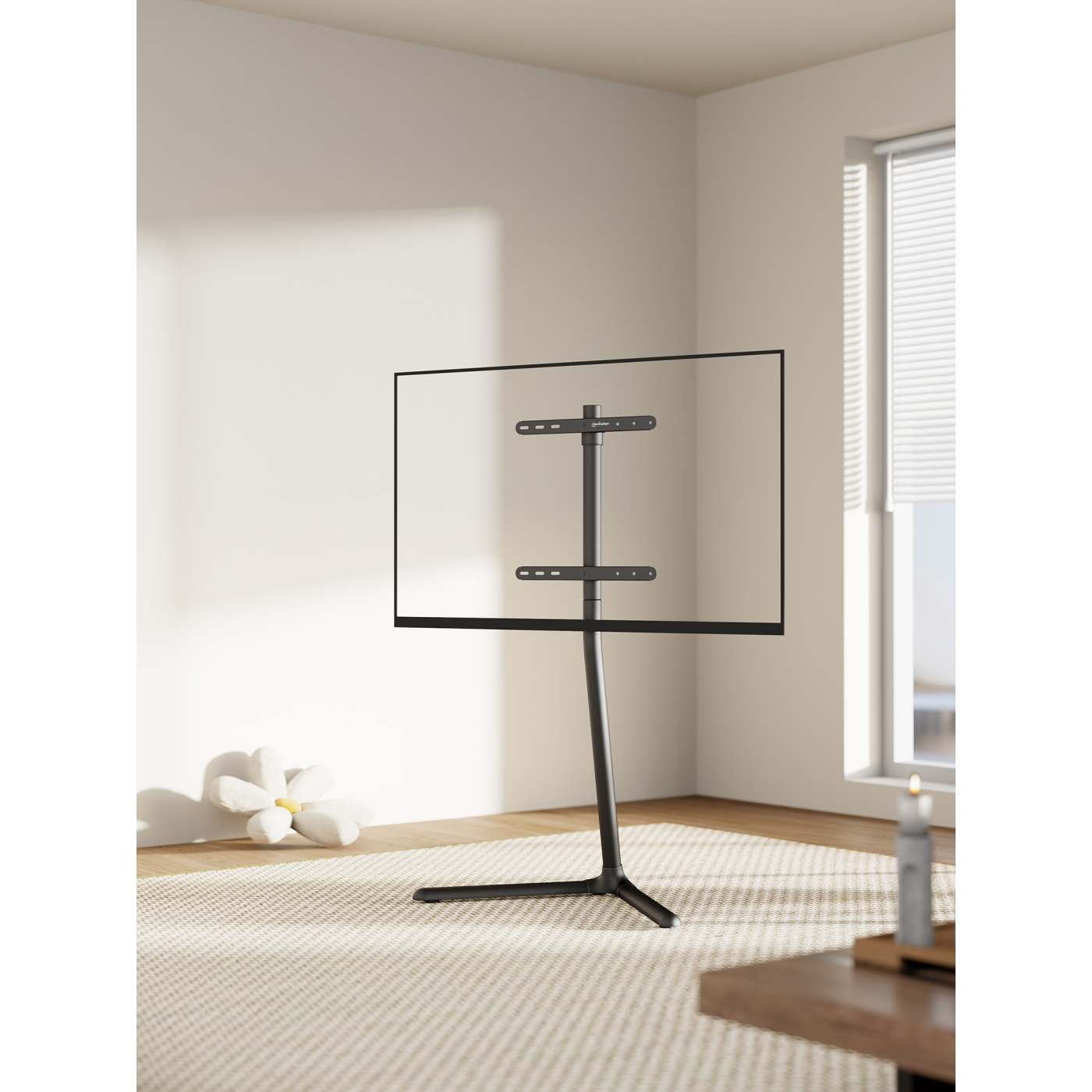 Divine Force-T.V guide +Sir Ibu ‎12 Portable Height-Adjustable Swivel TV St& 462631