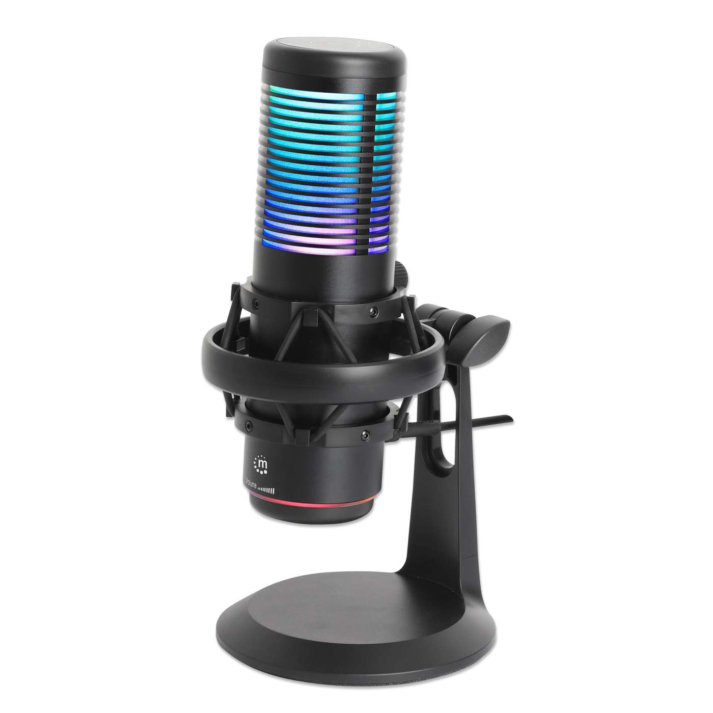 RGB LED USB Condenser Microphone with Noise Rejection Image 1